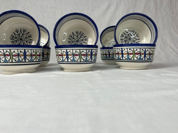 Moroccan Ceramic Bowls - A Touch of Elegance