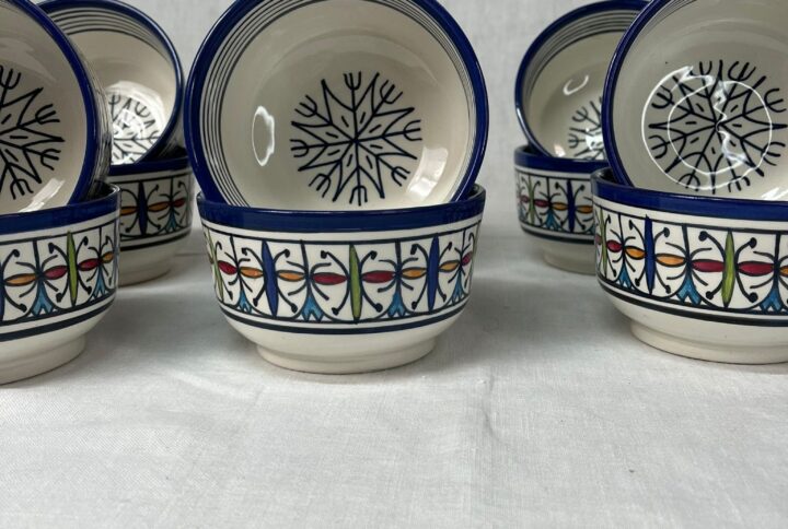 Moroccan Ceramic Bowls - A Touch of Elegance