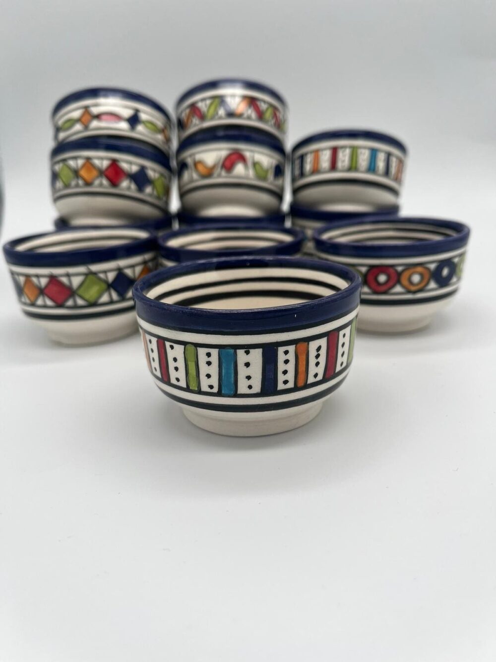 Hand-Painted Ceramic Bowls