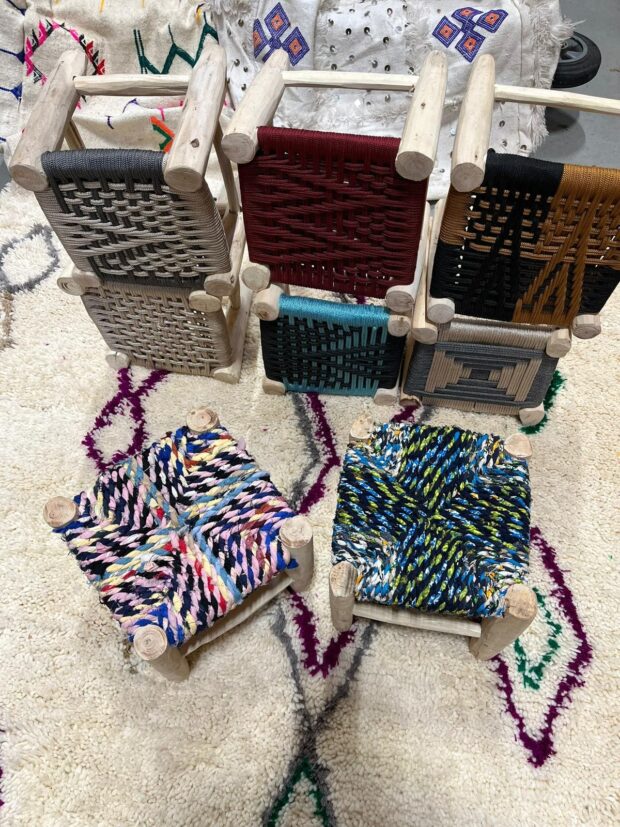 Moroccan Woven Seat